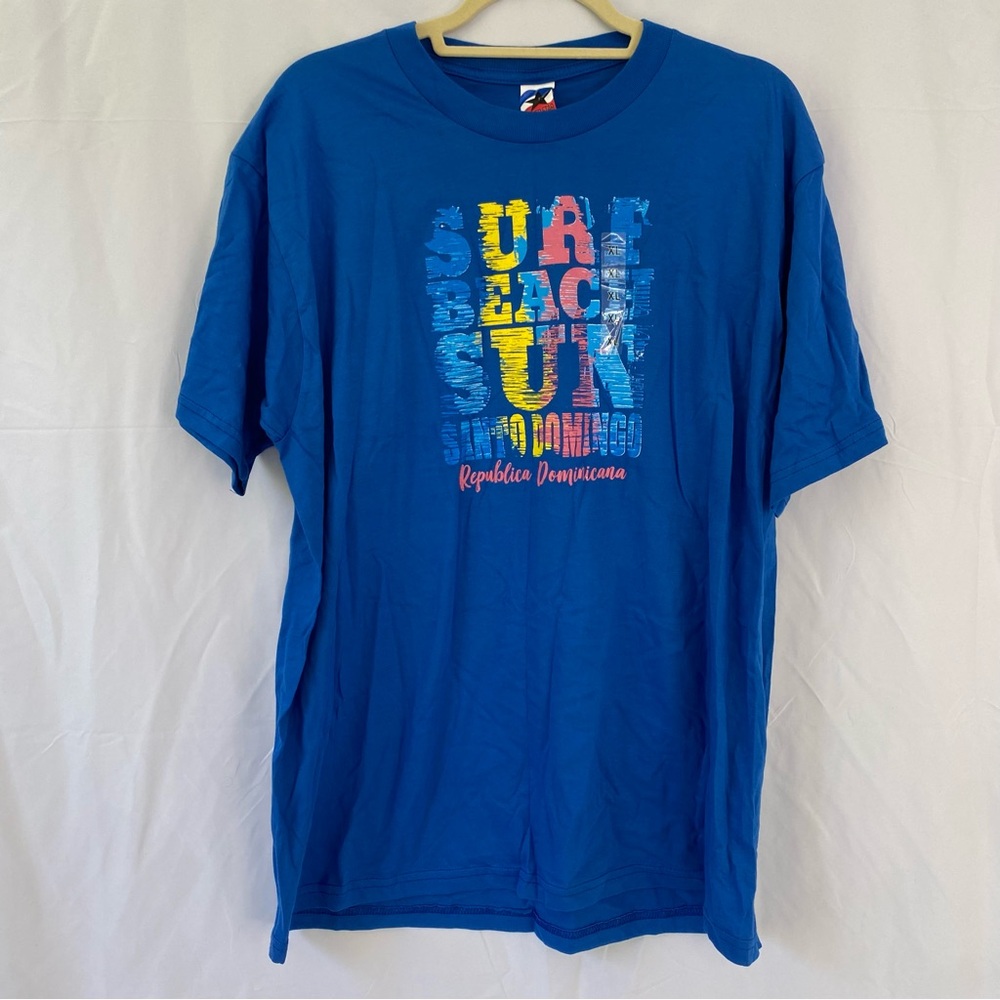 United Star "Surf Beach Sun" Graphic Tee – Size XL – New Item 0088